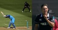 MS Dhoni could score only a run in 5th ODI